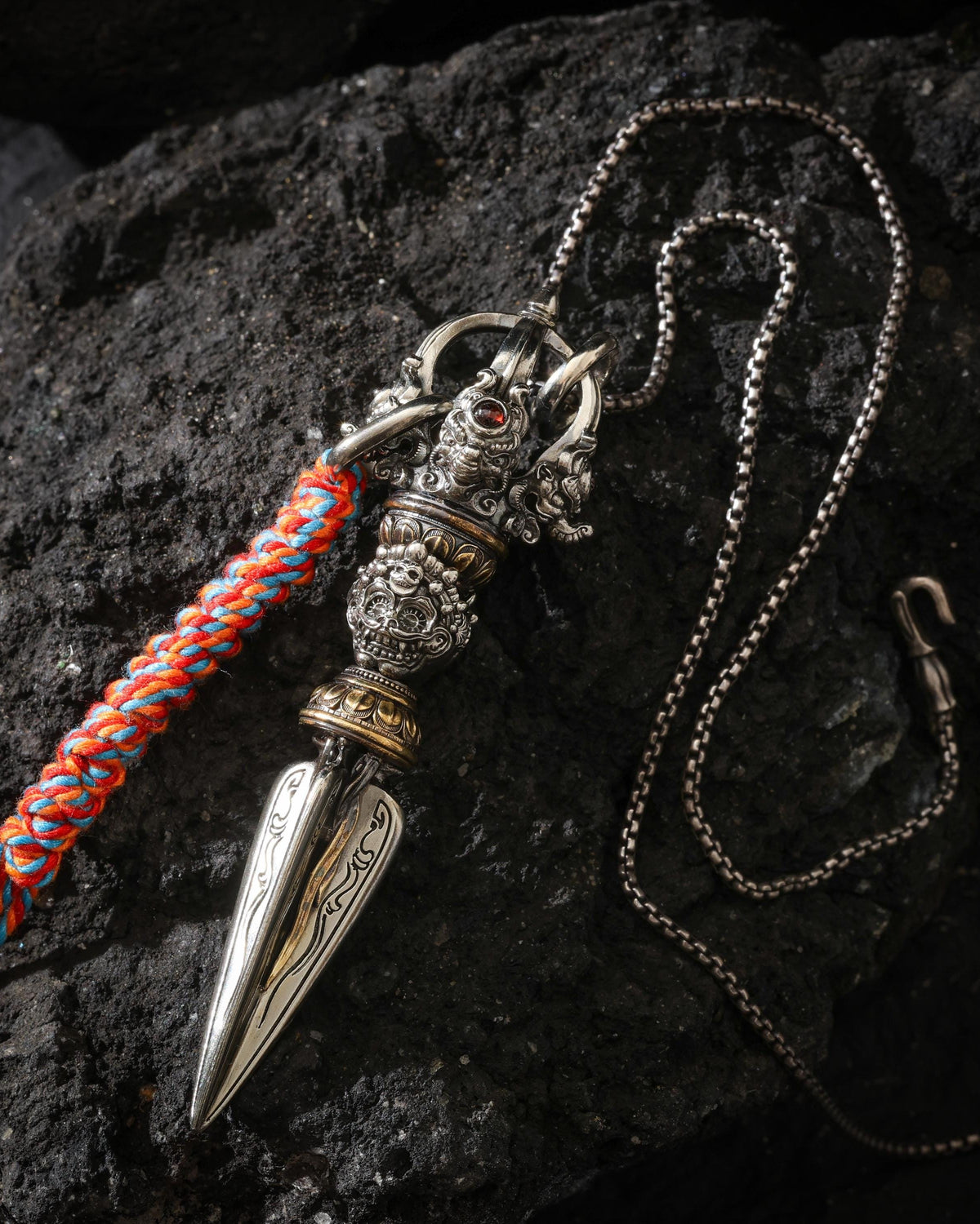 Phurba Pendant Necklace