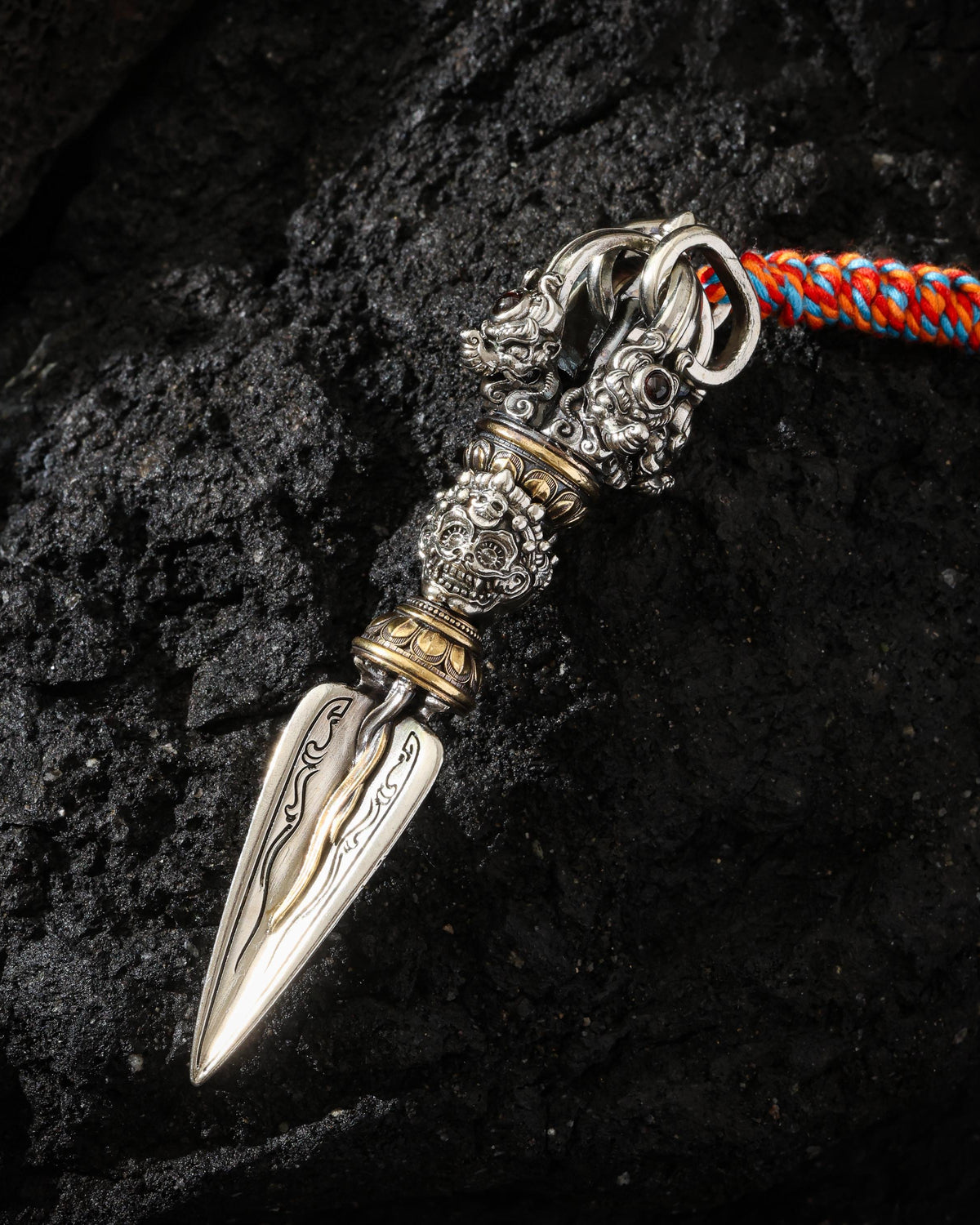 Phurba Pendant Necklace-3