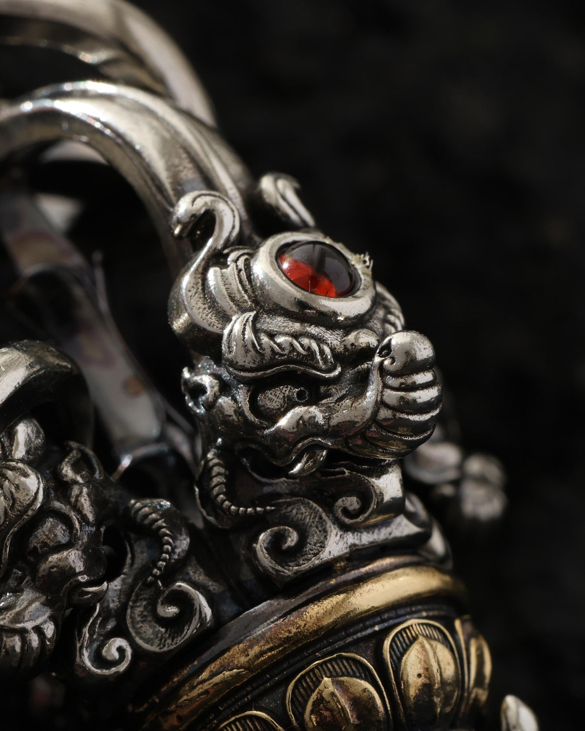 Phurba Pendant Necklace-5