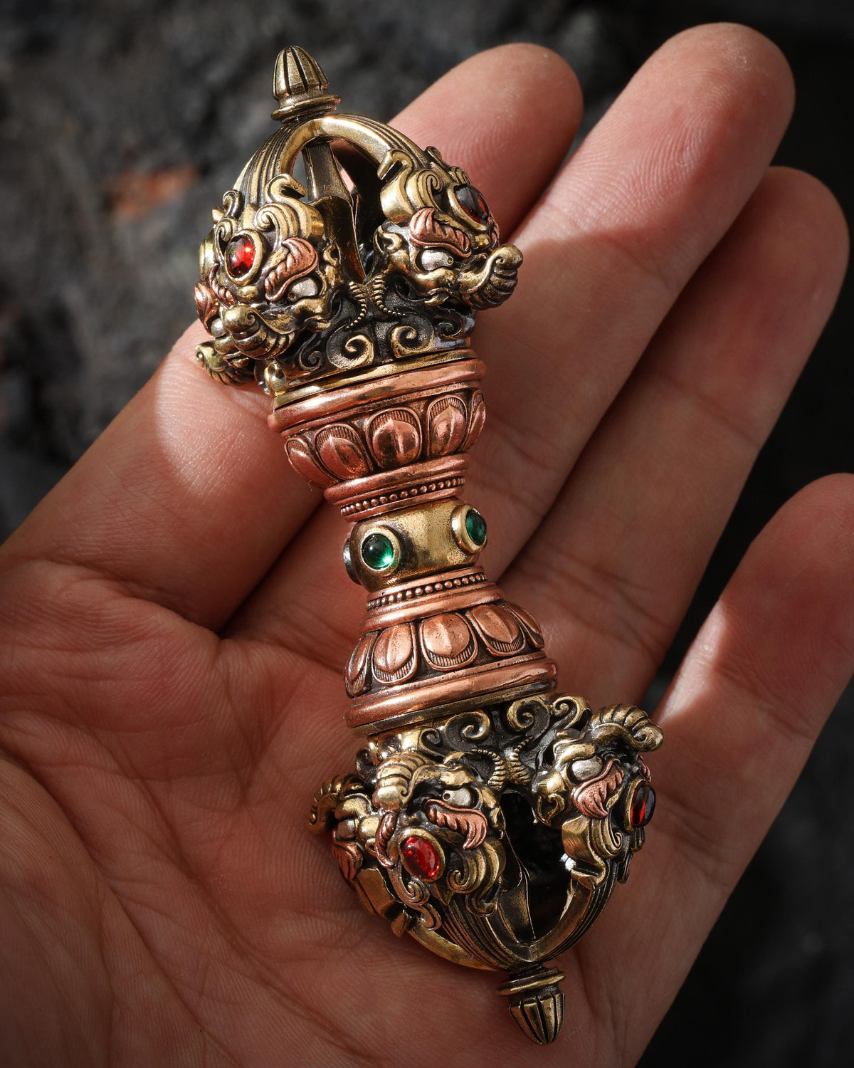 Tibetan Vajra Handheld Talisman