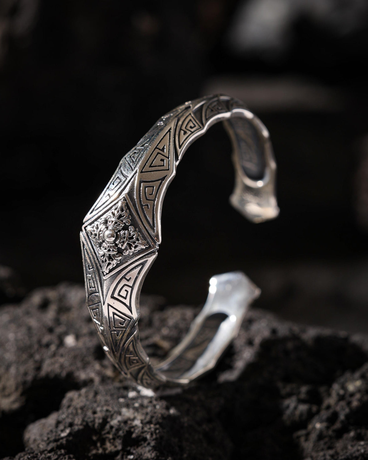 Vajra Open Cuff Bracelet
