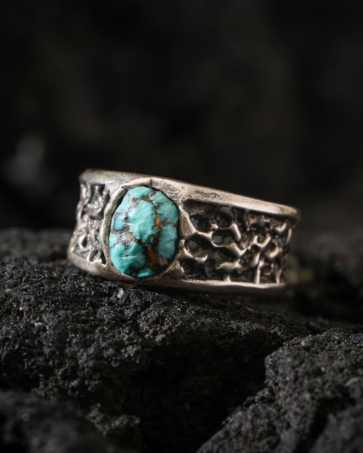 Turquoise Adjustable Ring-2