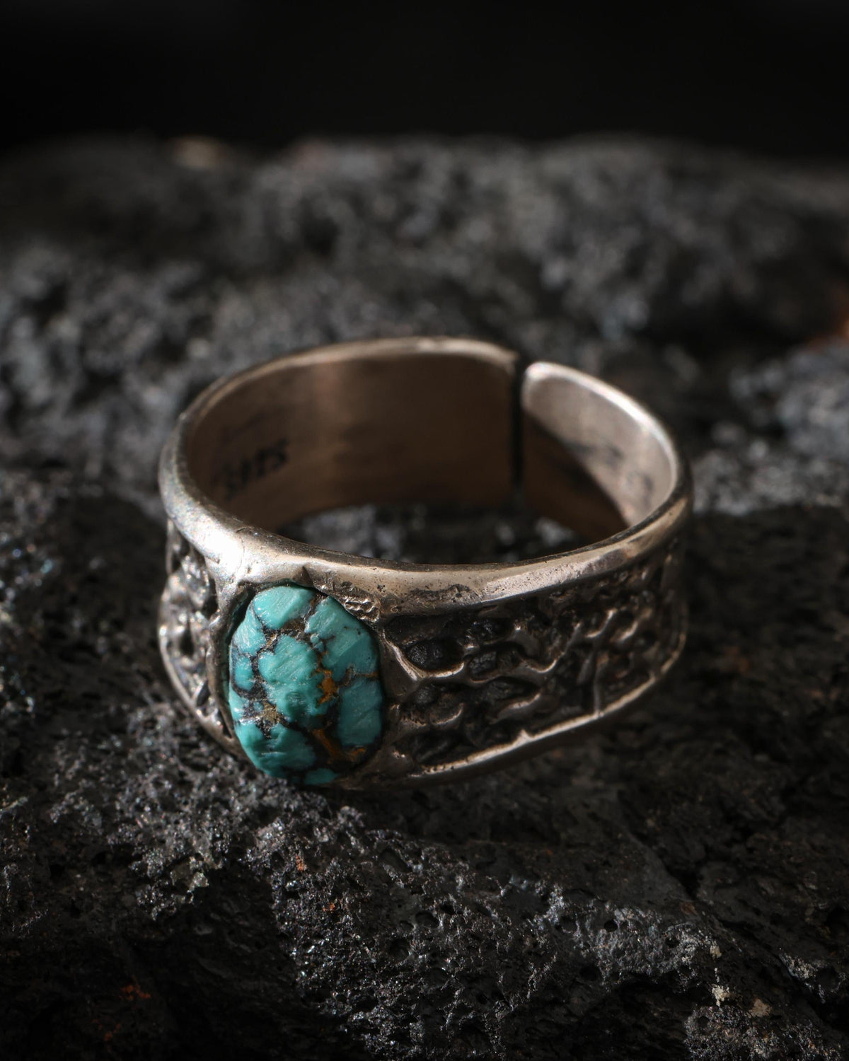 Turquoise Adjustable Ring-3