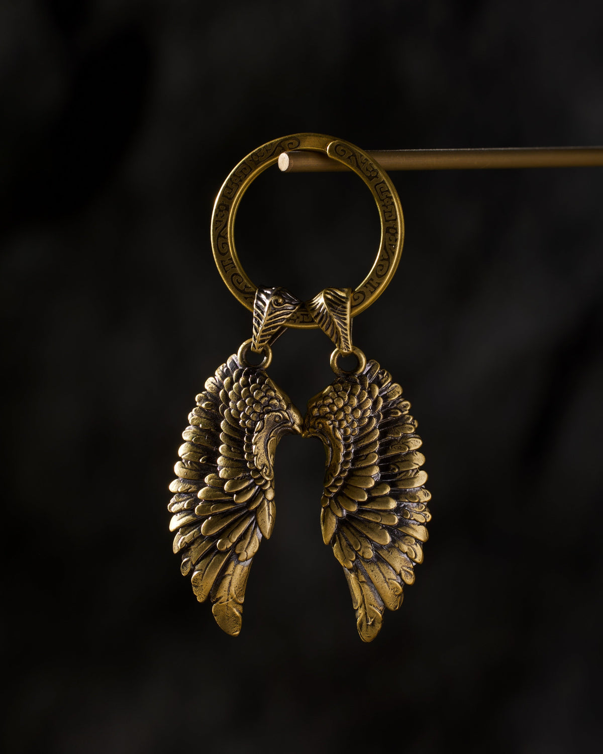 Guardian Wing Talisman Pendant Necklace