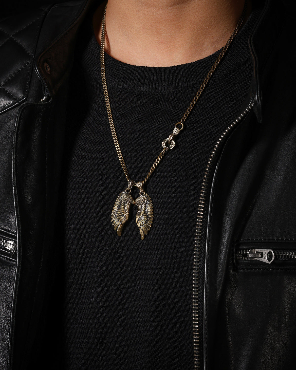Guardian Wing Talisman Pendant Necklace