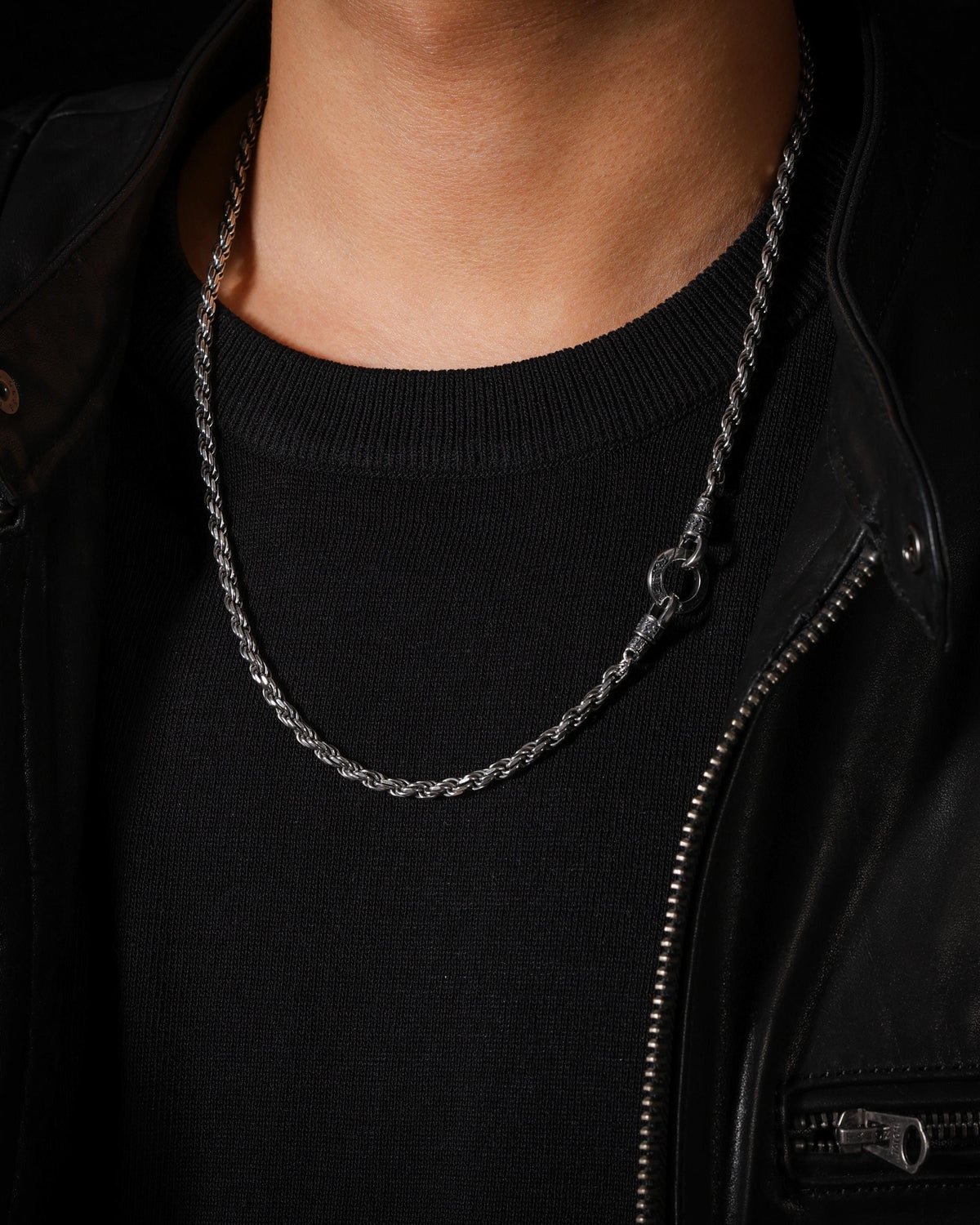 Om Mani Padme Hum Rope Chain Necklace