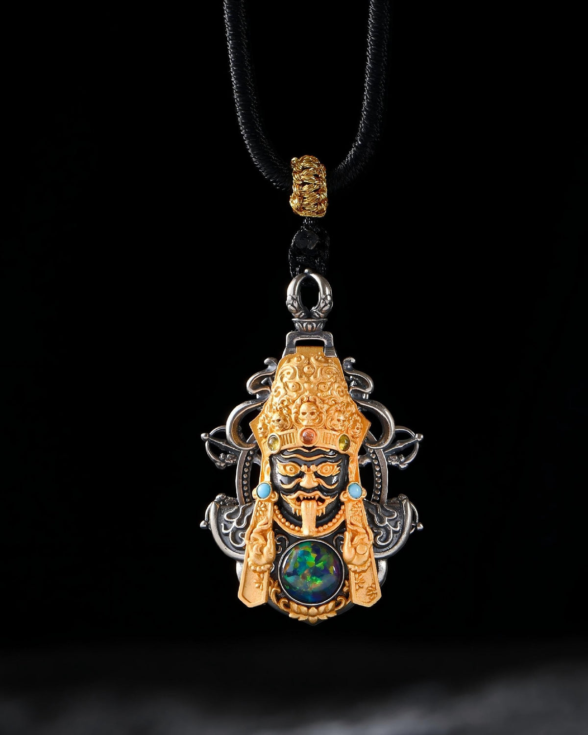 18K Gold-Plated Zaki Lhamo Pendant Necklace-5