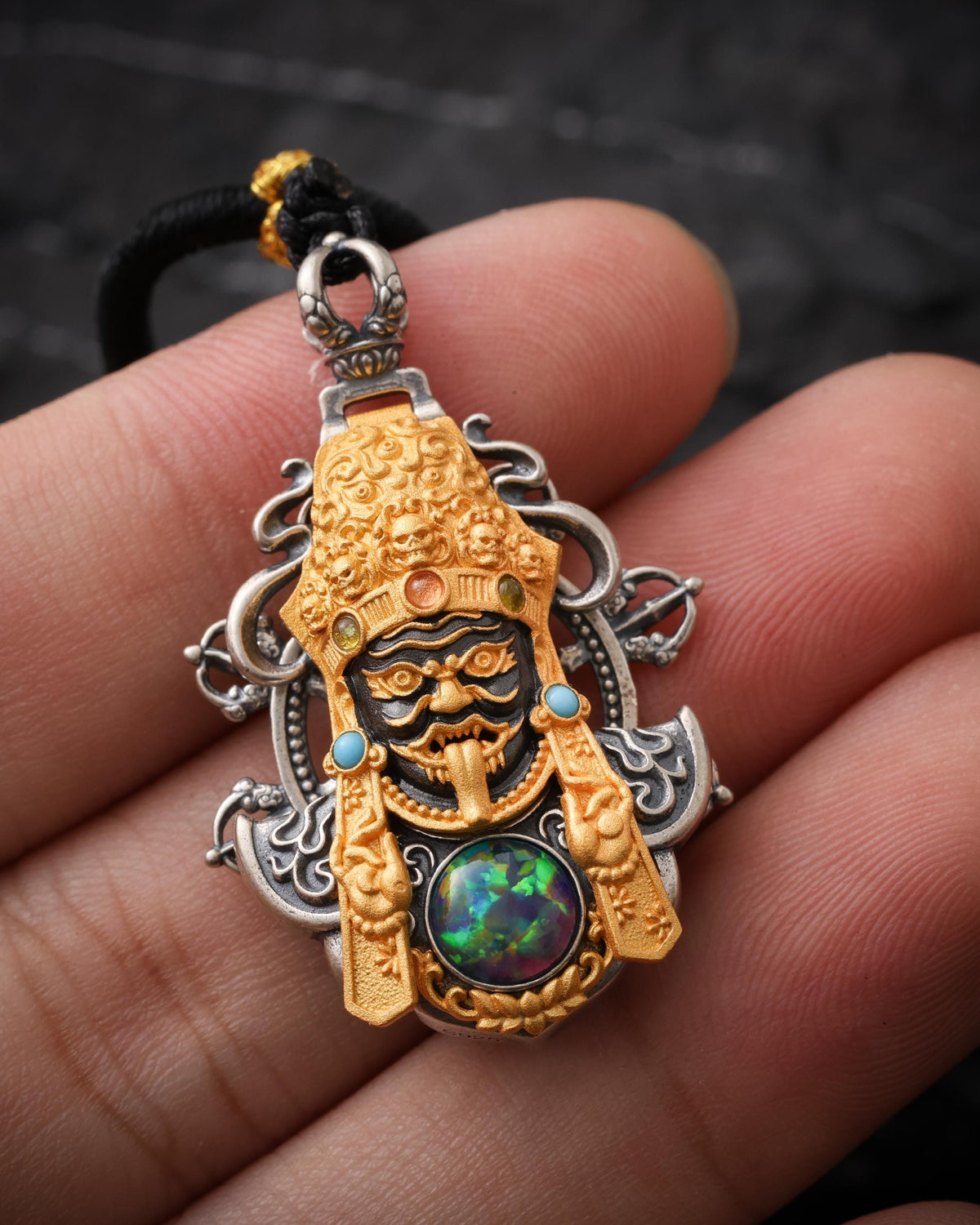 18K Gold-Plated Zaki Lhamo Pendant Necklace-6