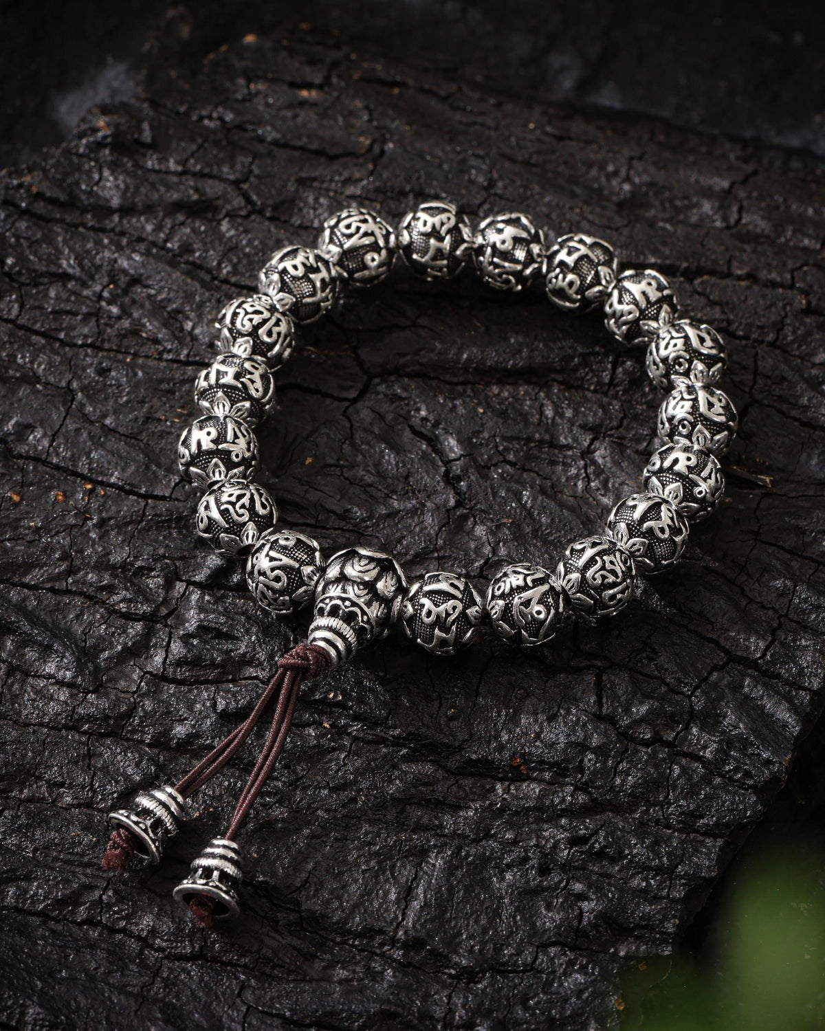 Om-Armband aus Sterlingsilber-3