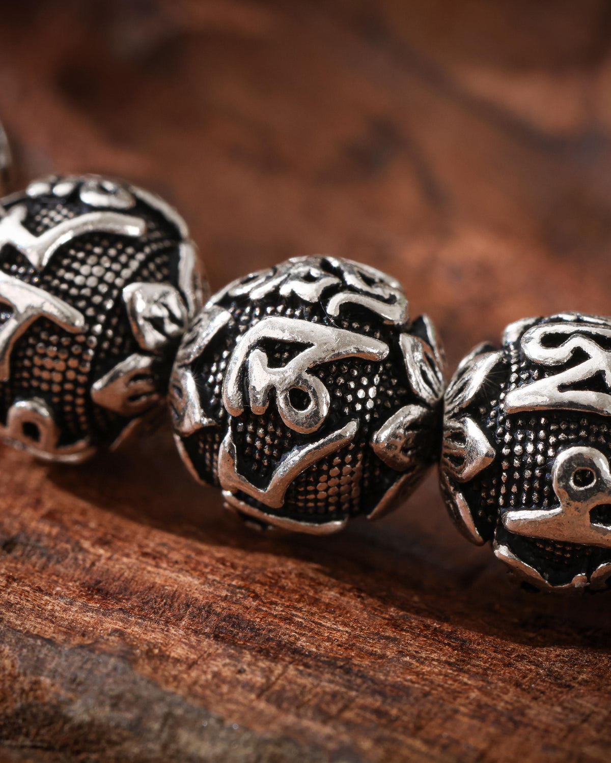 Om-Armband aus Sterlingsilber-4