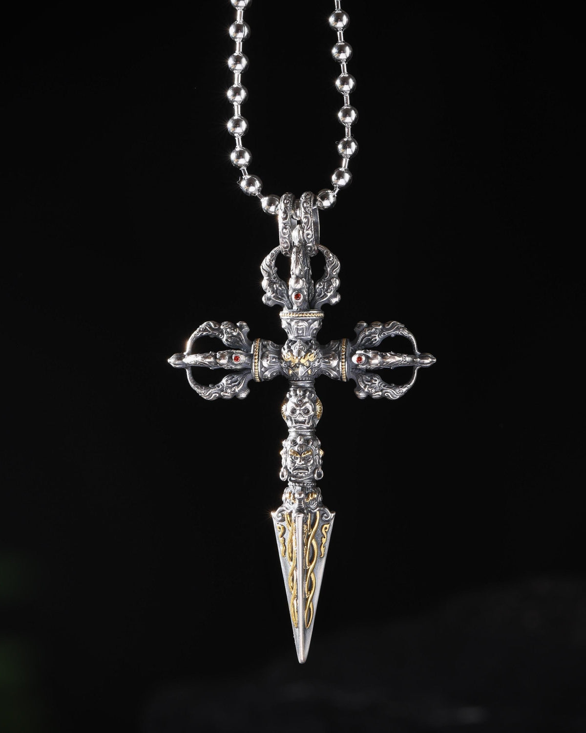 Phurba Pendant Necklace