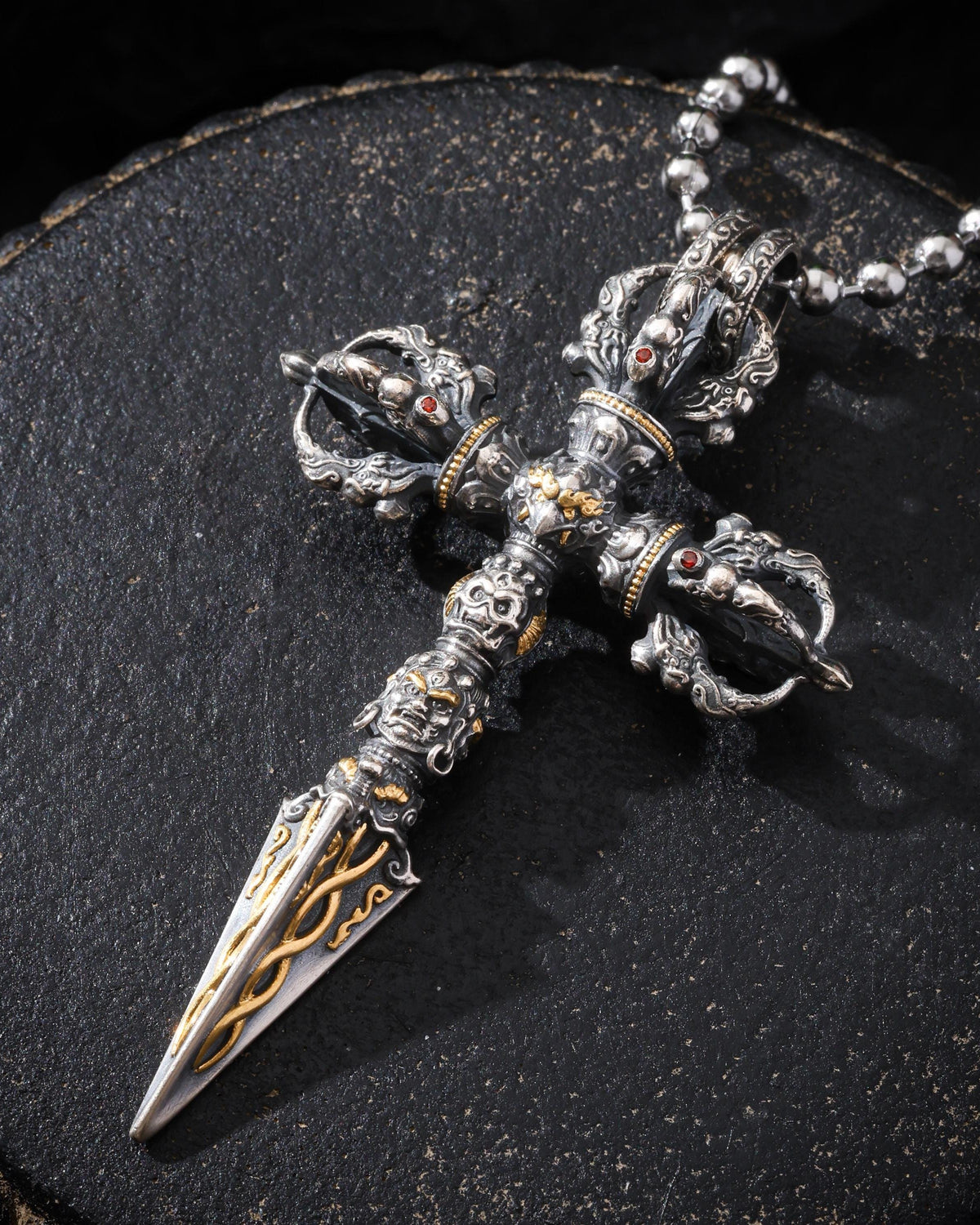 Phurba Pendant Necklace