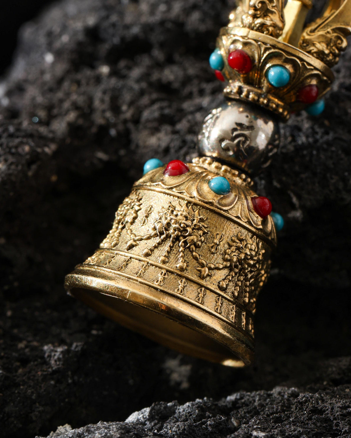 Collana con pendente a campana Ghanta Vajra-28