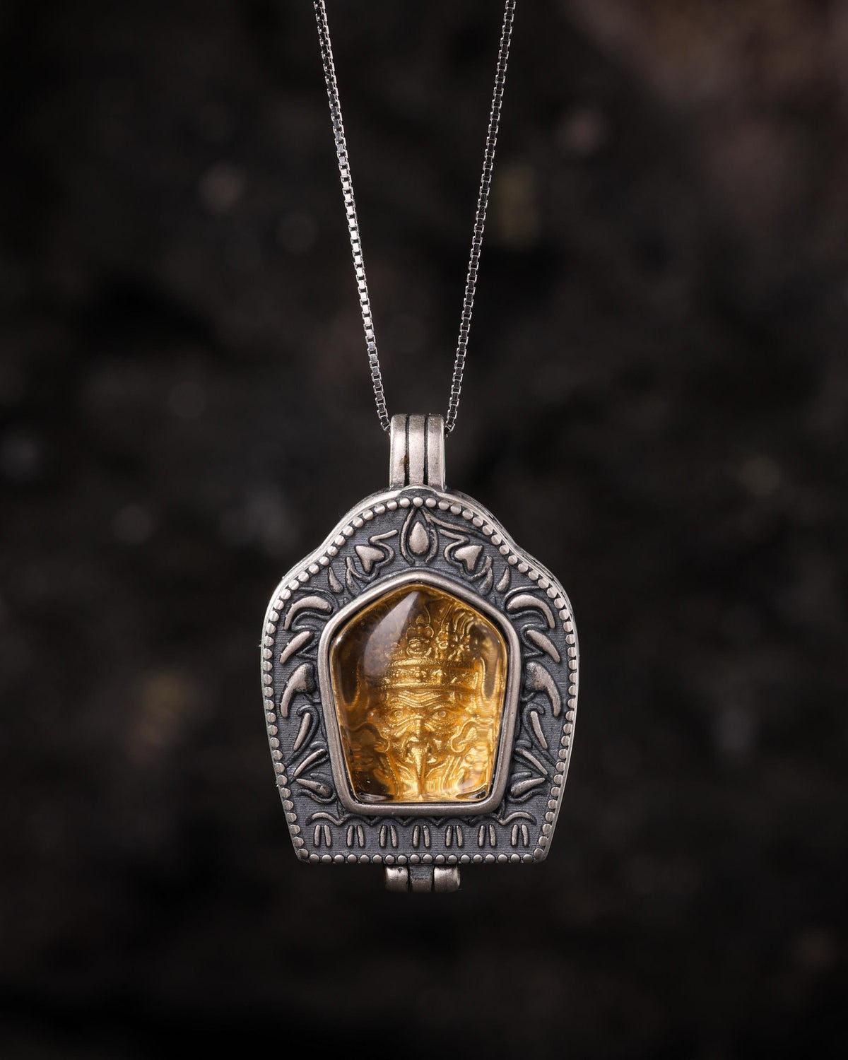 Zaki Lhamo Locket Pendant Necklace