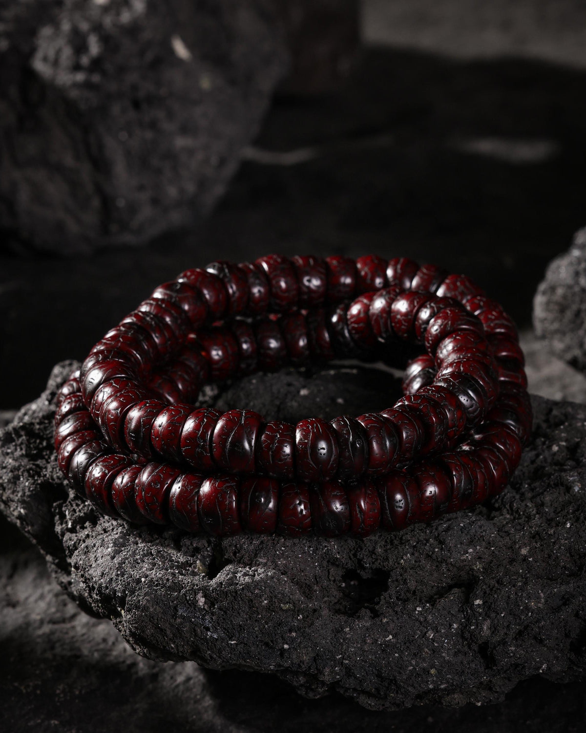 Phoenix-Eye Bodhi 108 Mala Necklace
