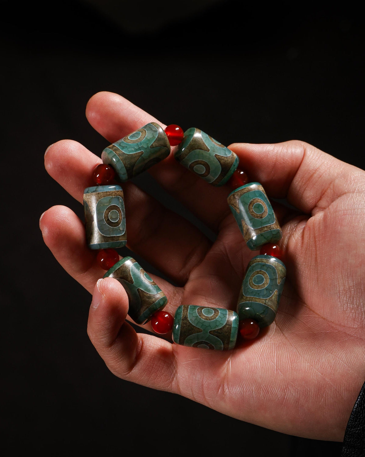 Bracciale in agata Dzi-3
