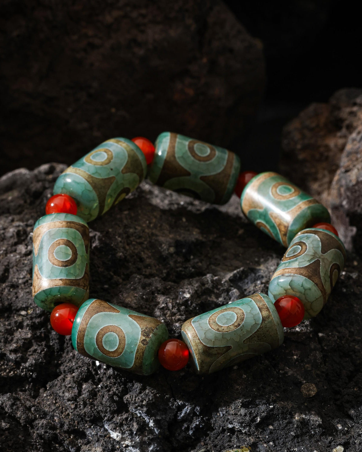 Bracciale in agata Dzi-4