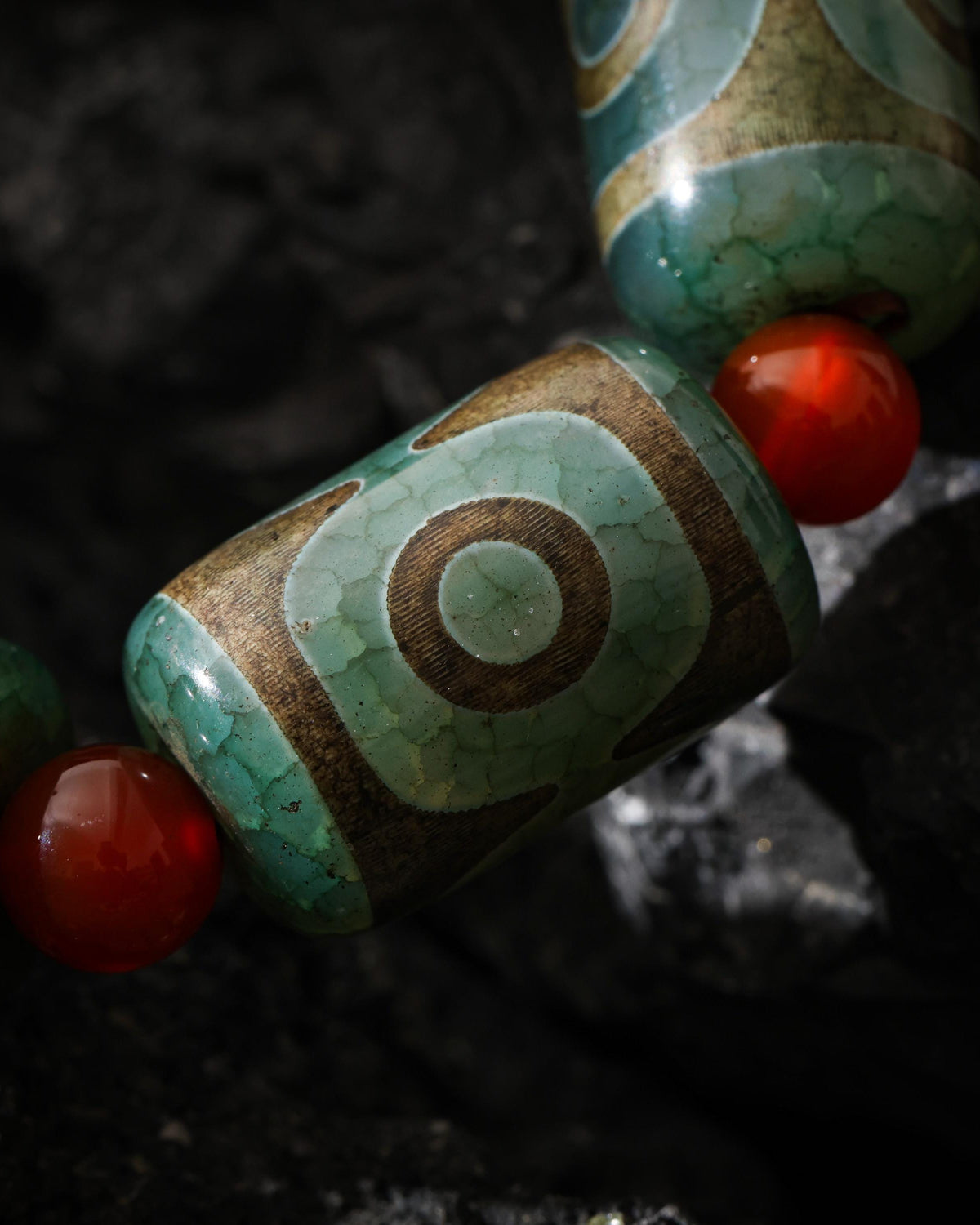 Bracciale in agata Dzi-5