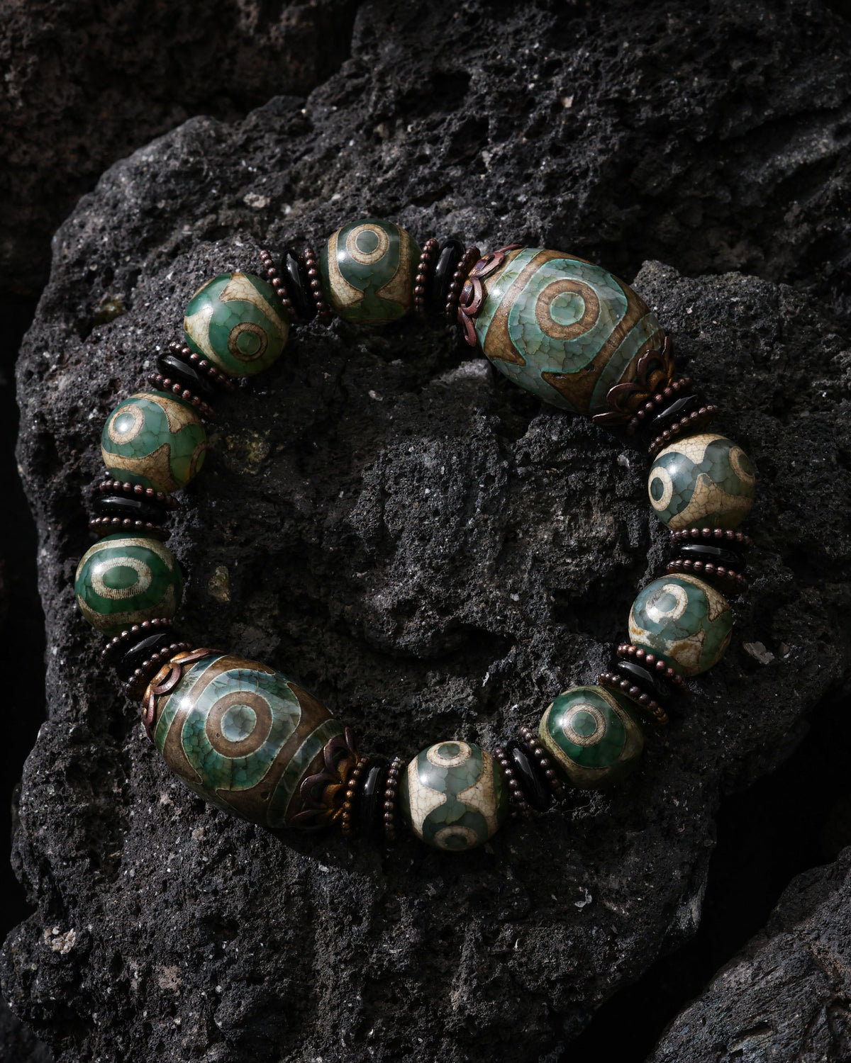 Dzi-Achat-Armband