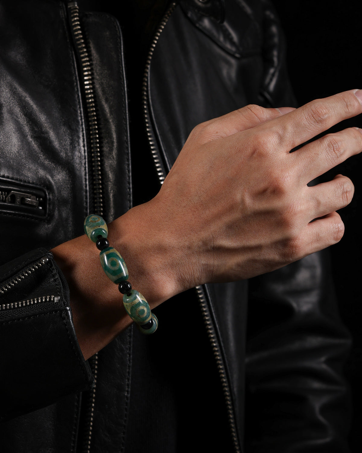 Dzi Agate Bracelet-3