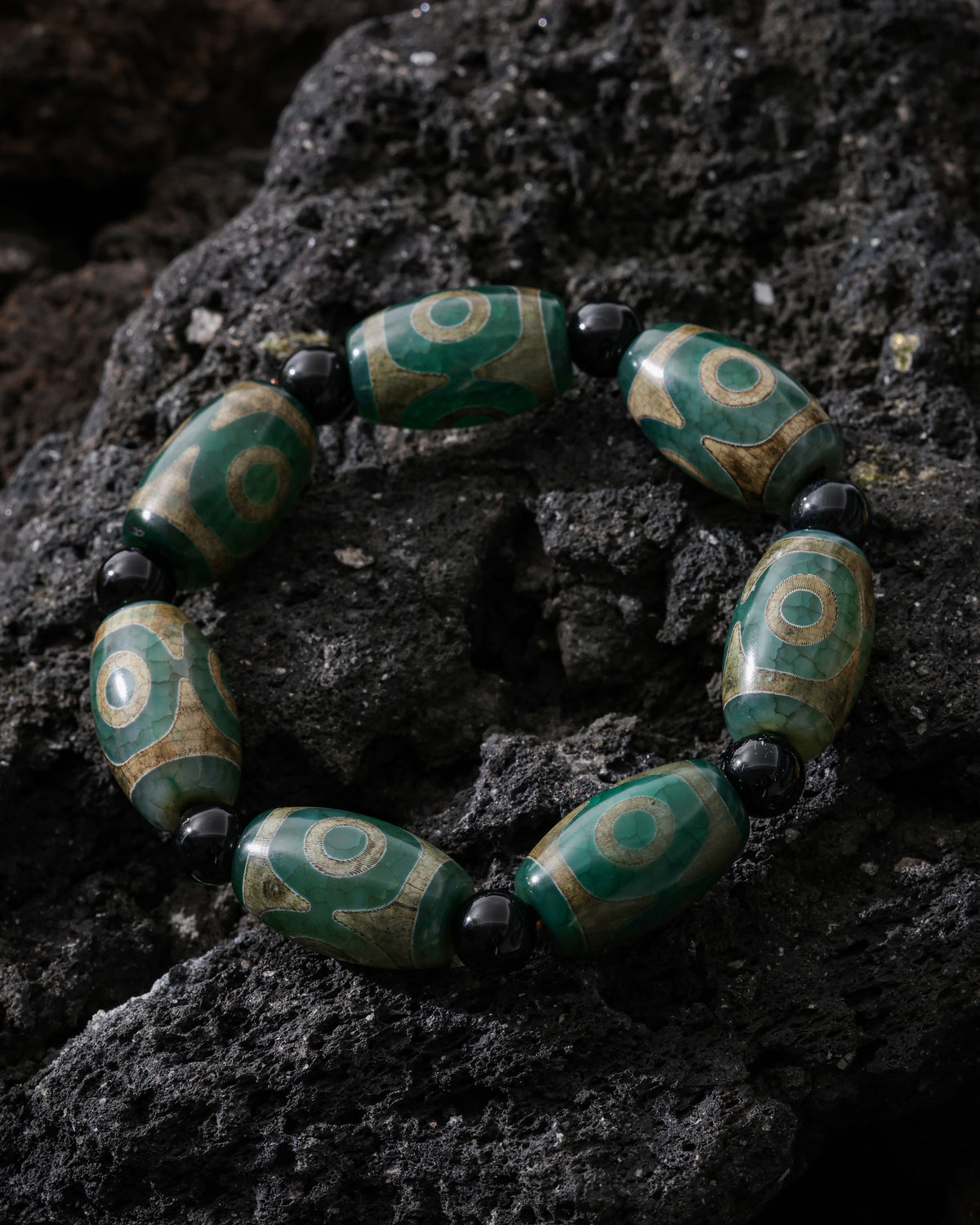 Dzi Agate Bracelet-4