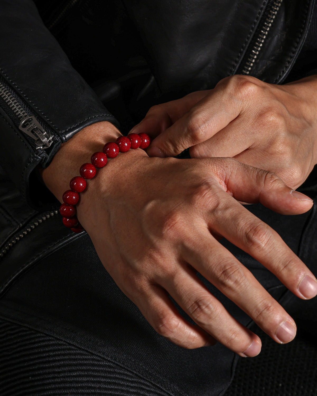 Zinnober-Mala-Armband-3