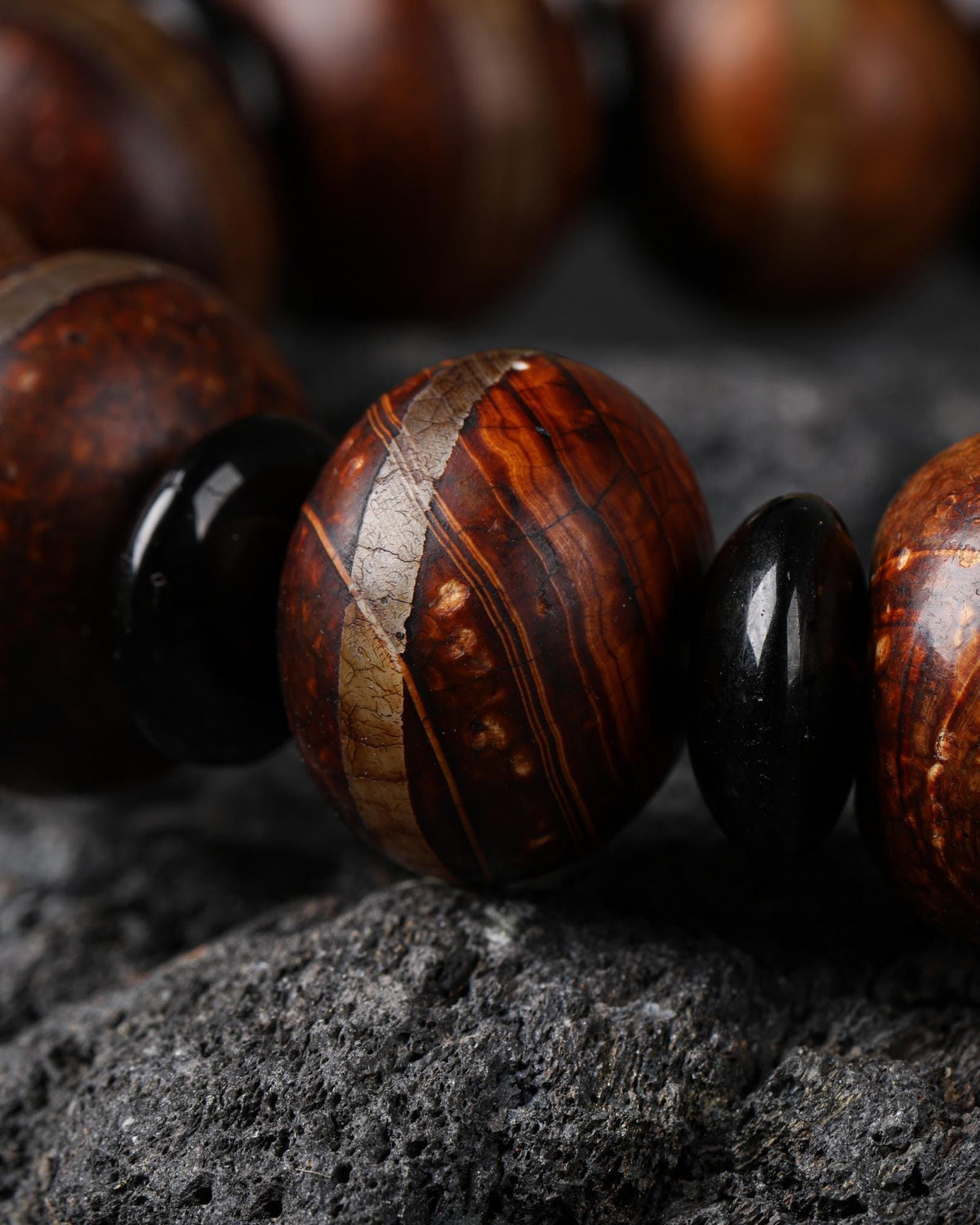 Tibetan Dzi Bracelet-3