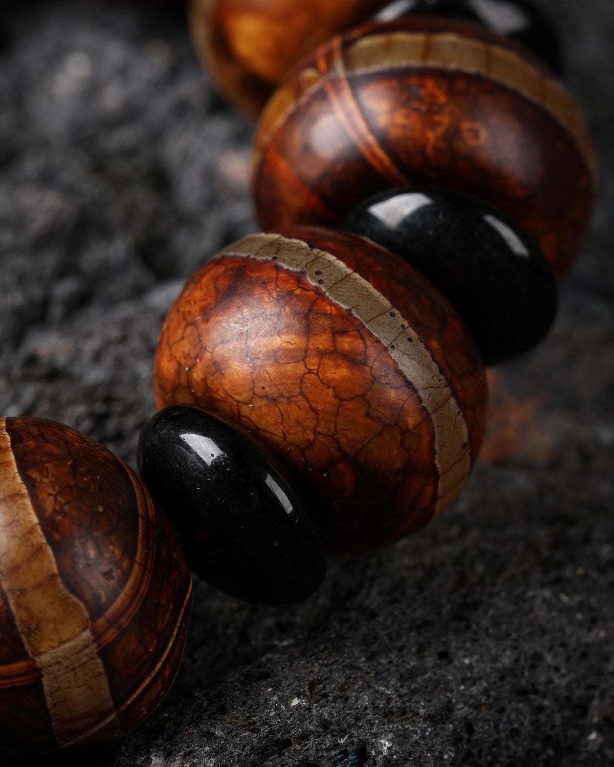 Tibetan Dzi Bracelet-4