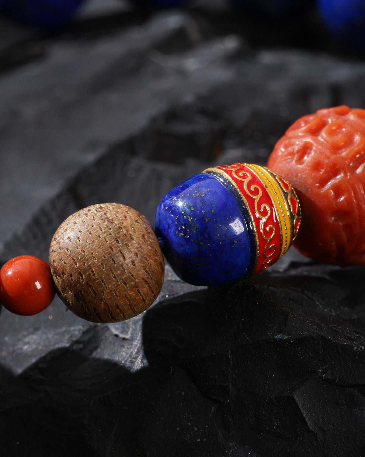 Bracelet en lapis-lazuli-4
