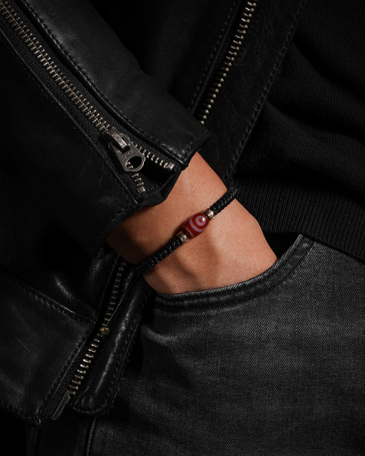 Two-Eye Dzi Bracelet