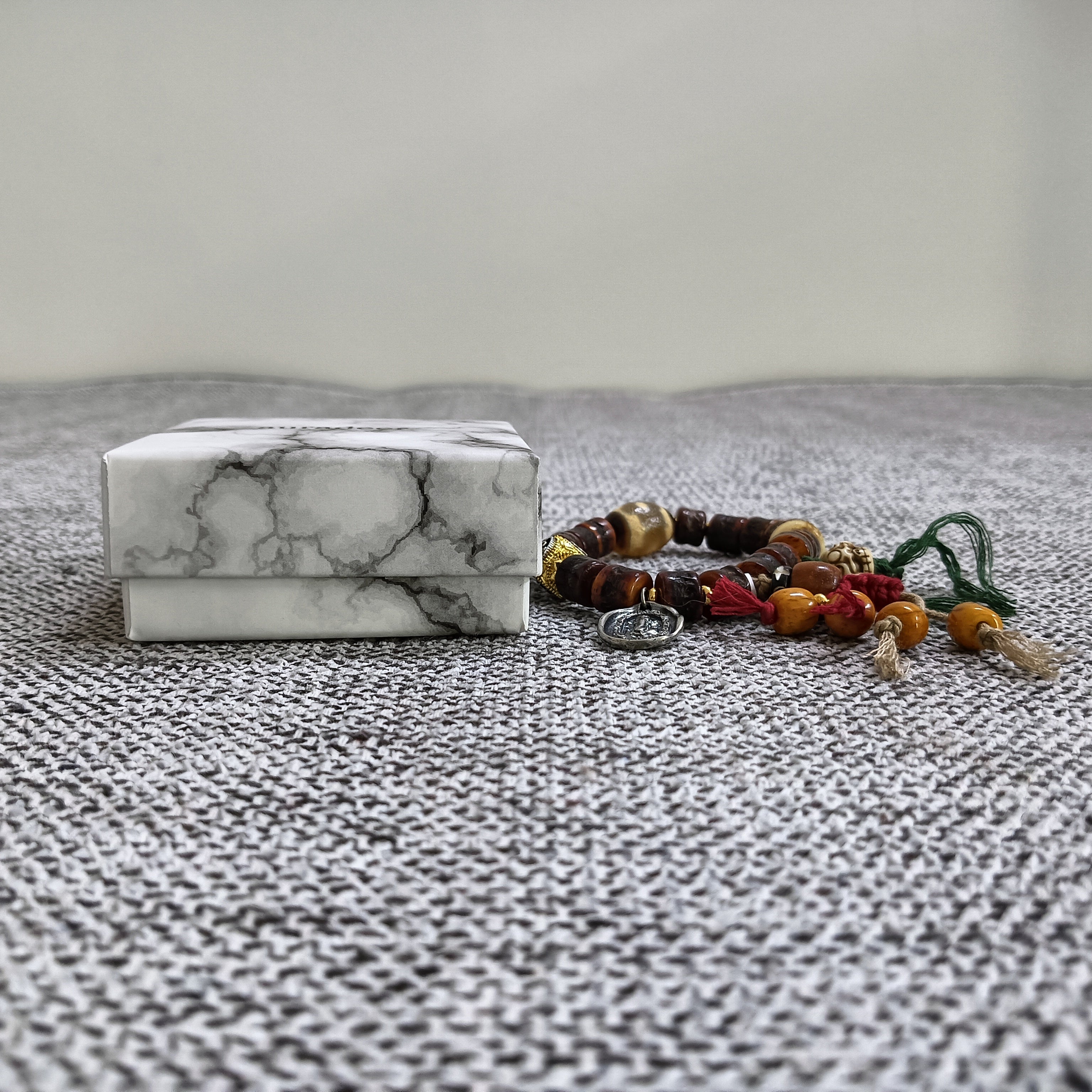 auradeer Bot Armband Sieraden Bruin-5