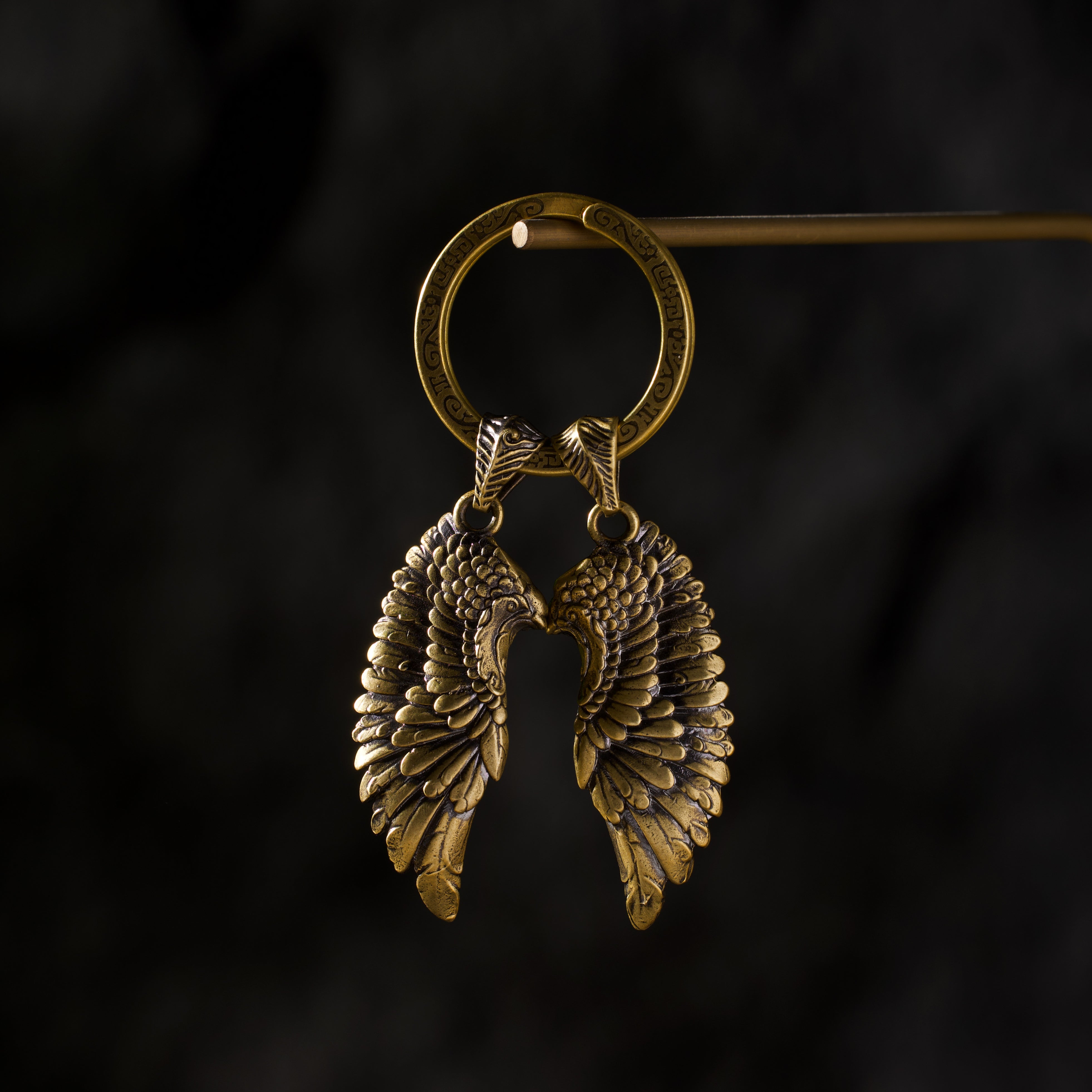 Guardian Wing Talisman Pendant Necklace
