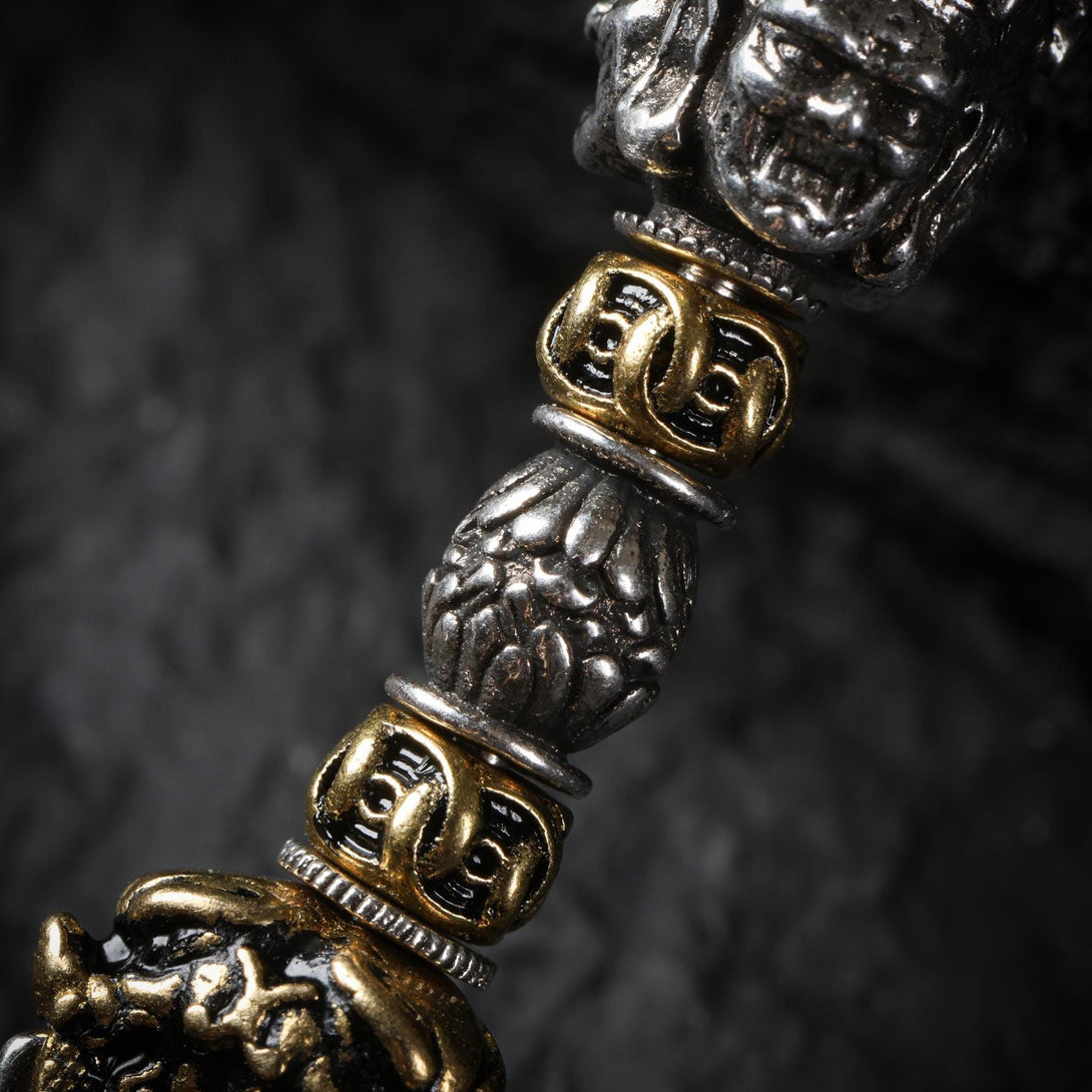 Silver Vajra Pendant Necklace