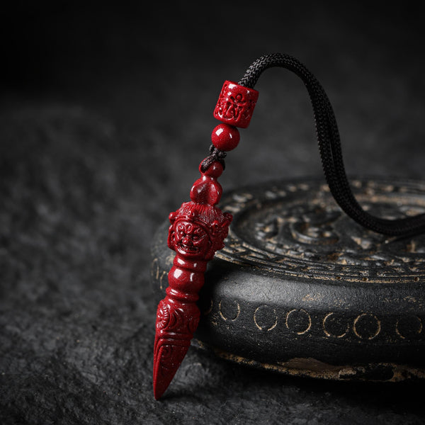 Imperial Cinnabar Amulet Bead Bracelet Spiritua