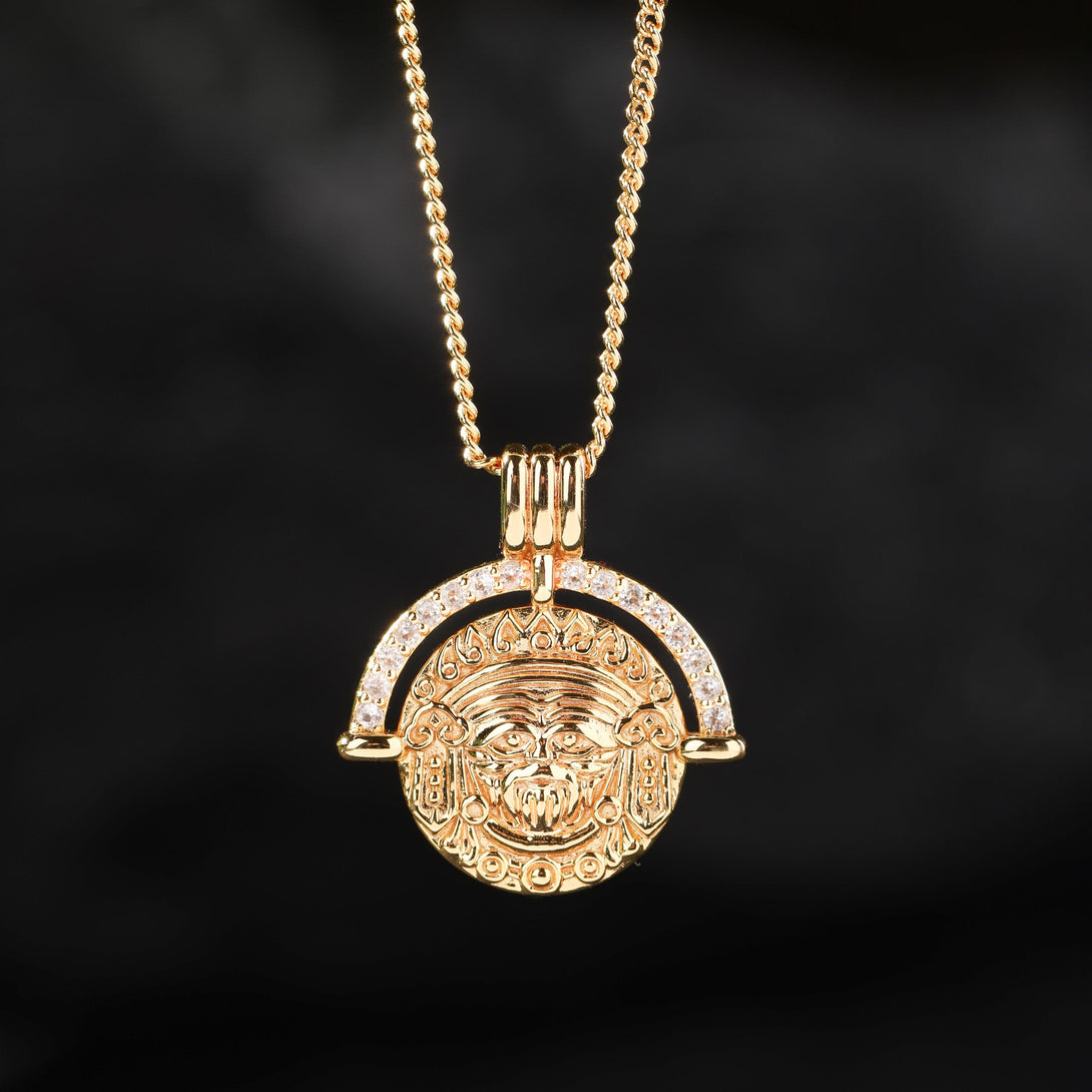 18K Gold-Plated Fortune Zambala Amulet Necklace