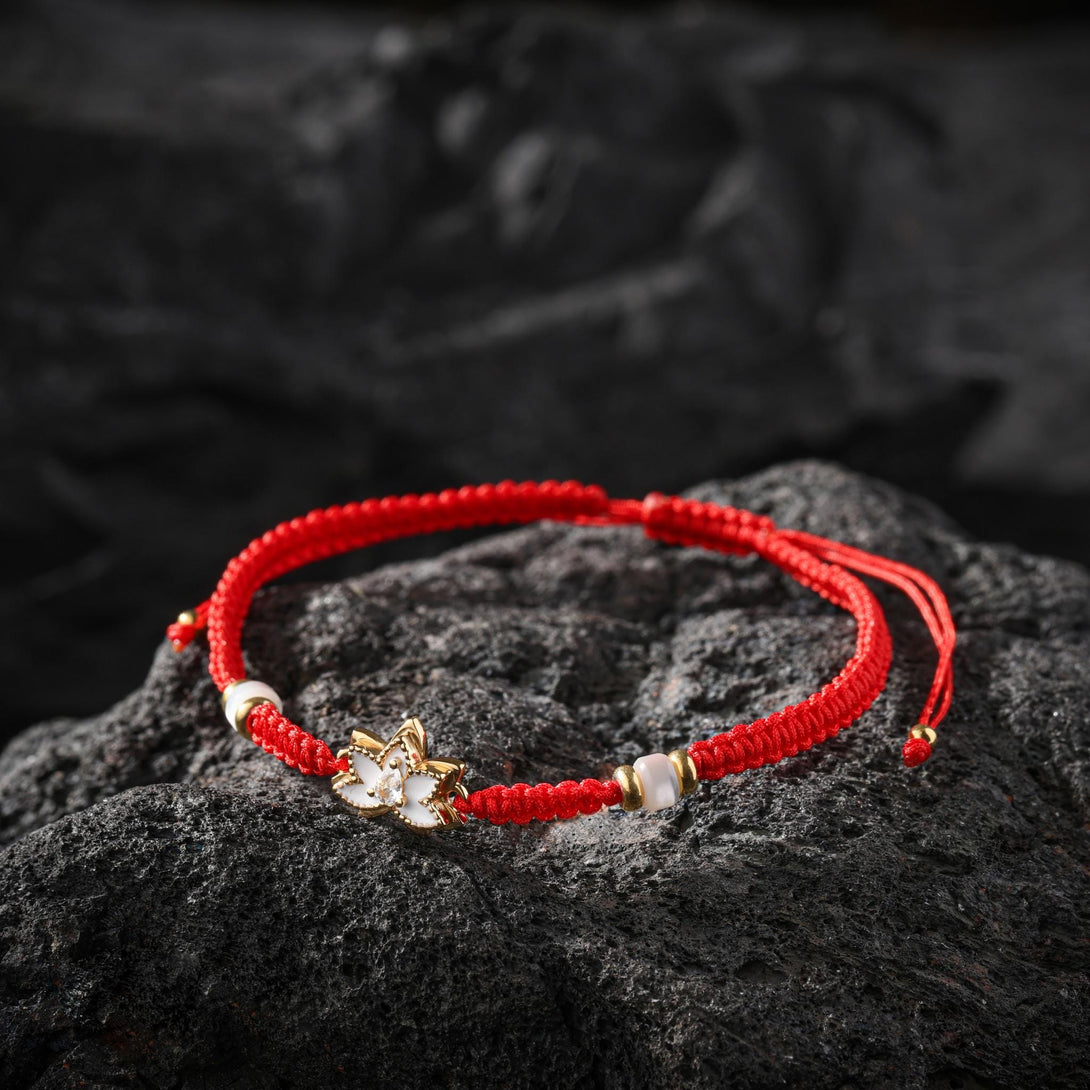 18K Gold Lotus Bracelet Healing Jewelry