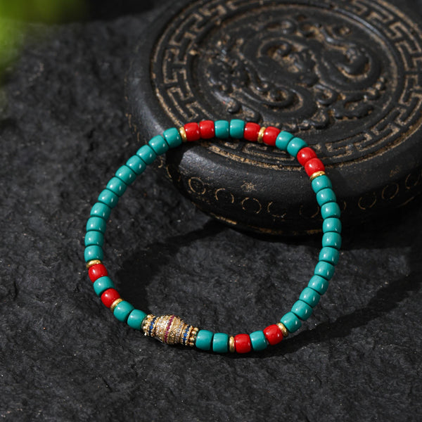 Turquoise Bracelet Sterling Silver Gemstone Accents