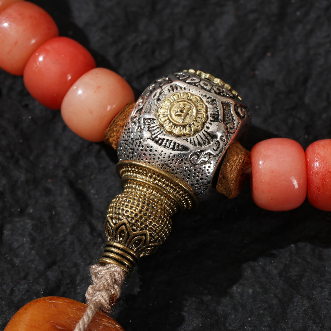 Yak Bone 108 Mala Beads