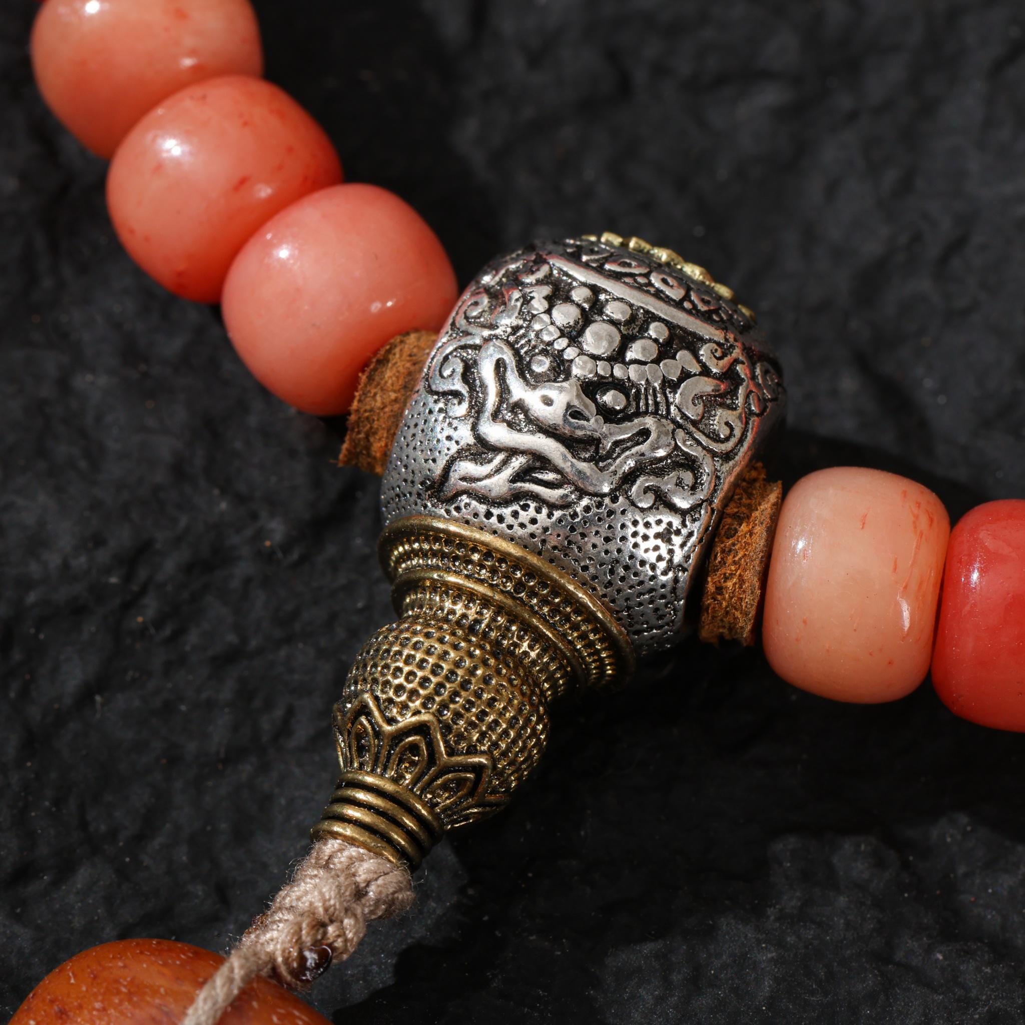 Yak Bone 108 Mala Beads