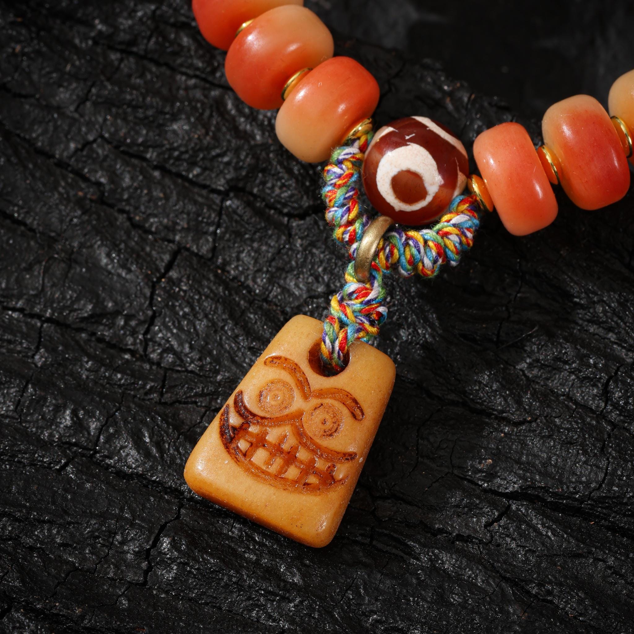 Bone Bracelet Turquoise Diz bead