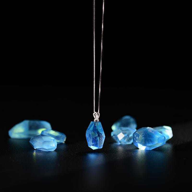 Aquamarine Pendant Necklace