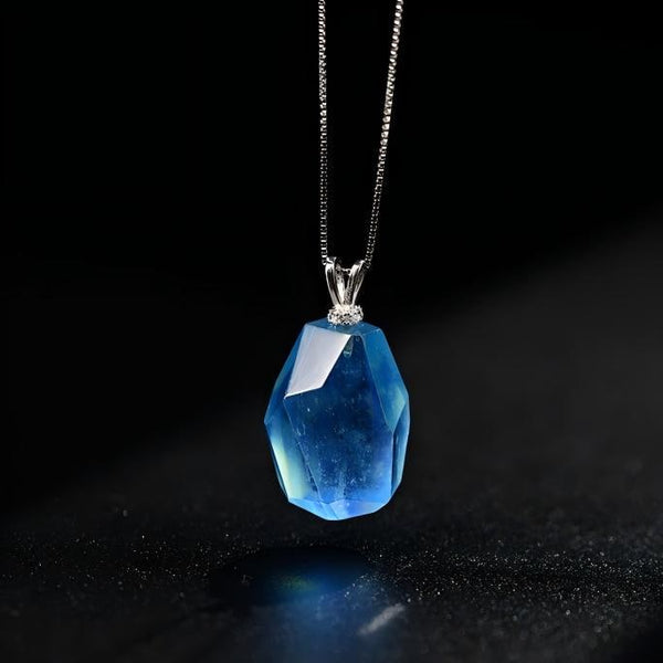 Aquamarine Pendant Necklace