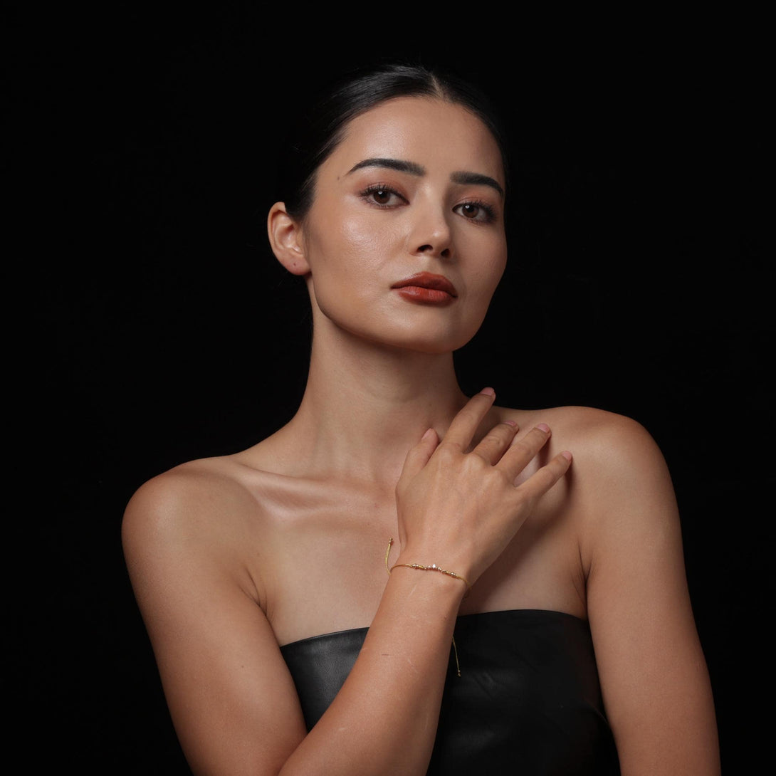 18K Gold Plated Deer Bracelet Strength and Energy