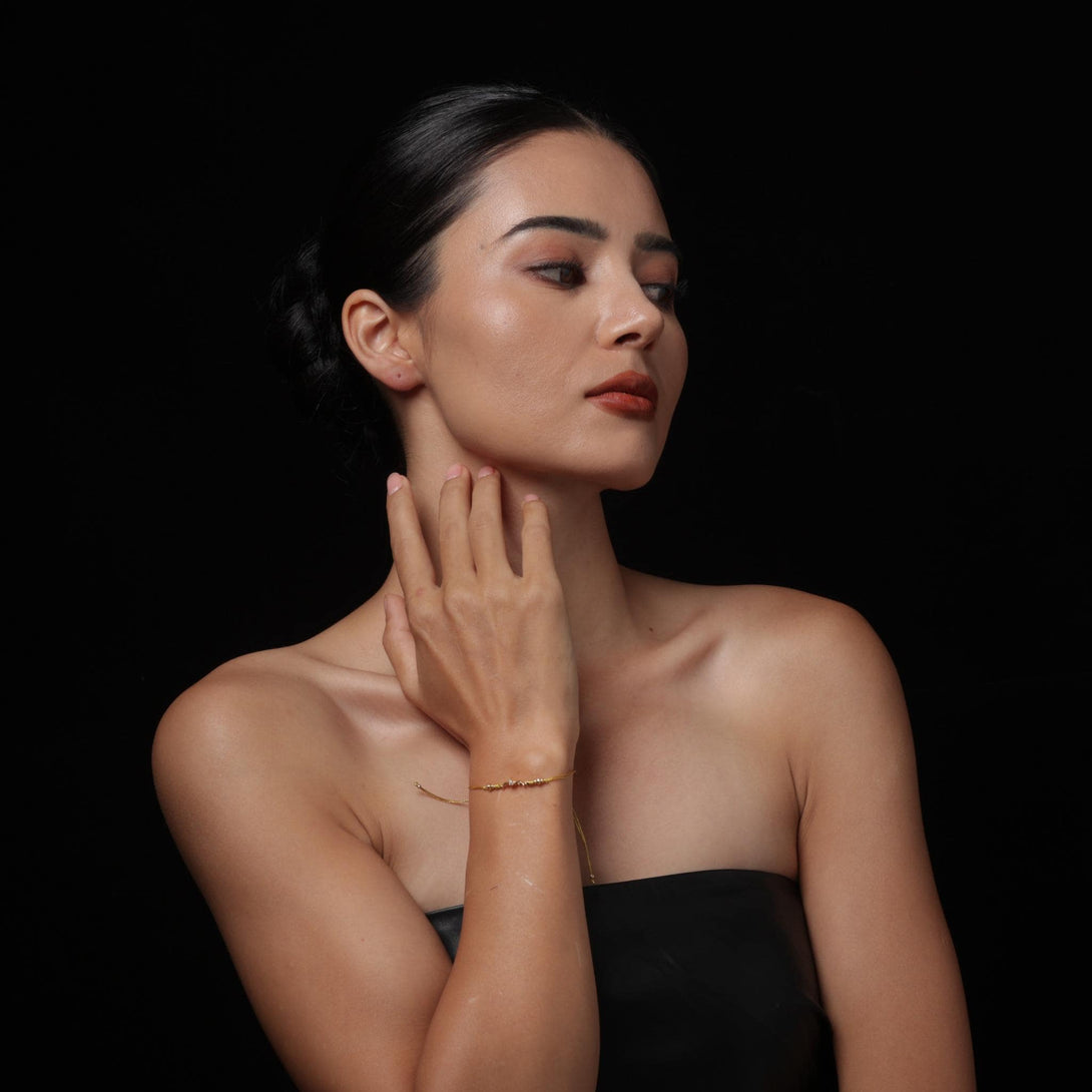 18K Gold Plated Deer Bracelet Strength and Energy