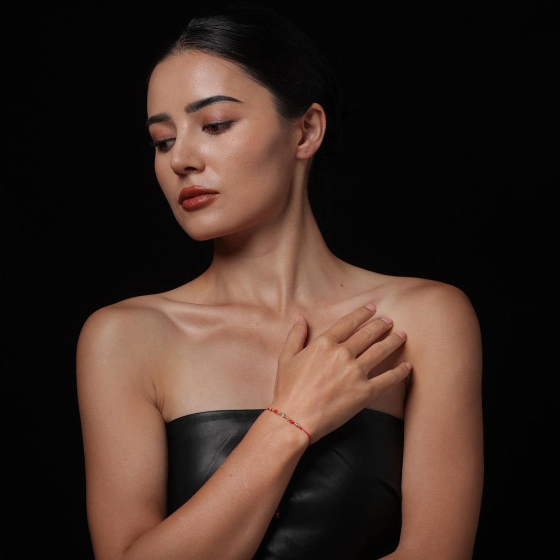 18K Gold Plated Deer Bracelet Strength and Energy