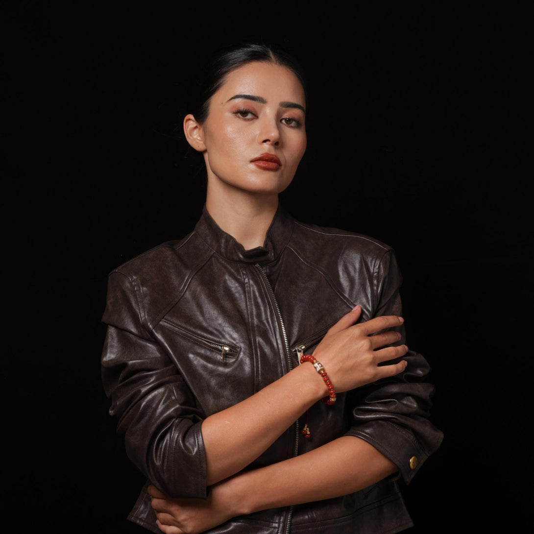 Red Agate Tibetan Bracelet