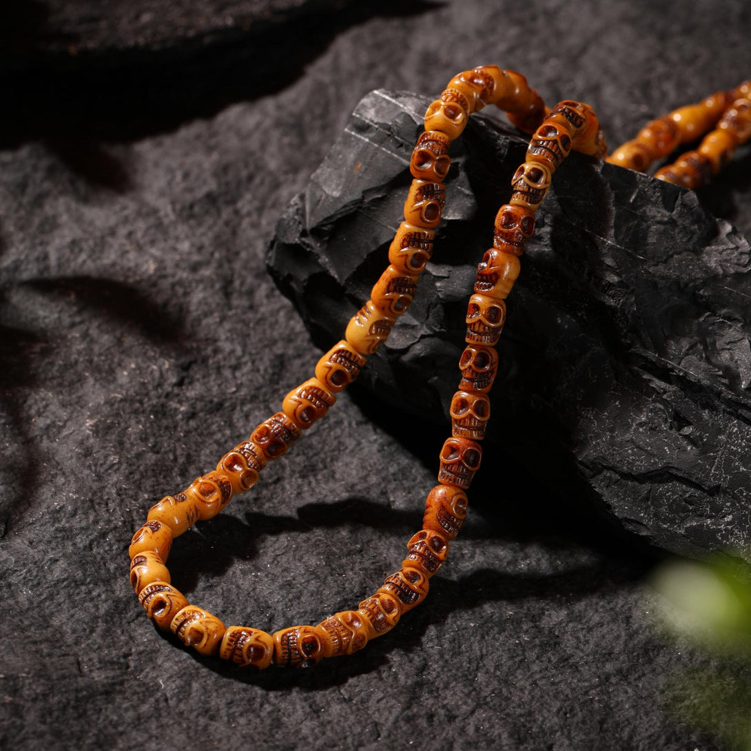 Bone Skull 108 Mala Beads