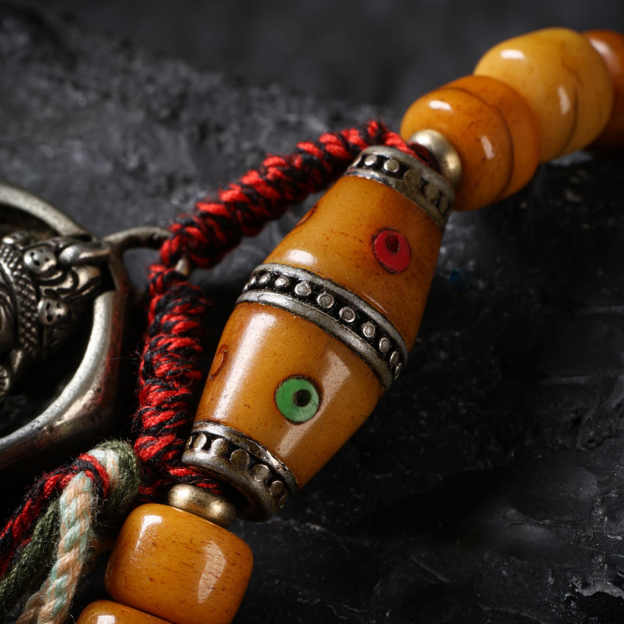 Bone Necklace 108 Mala Beads