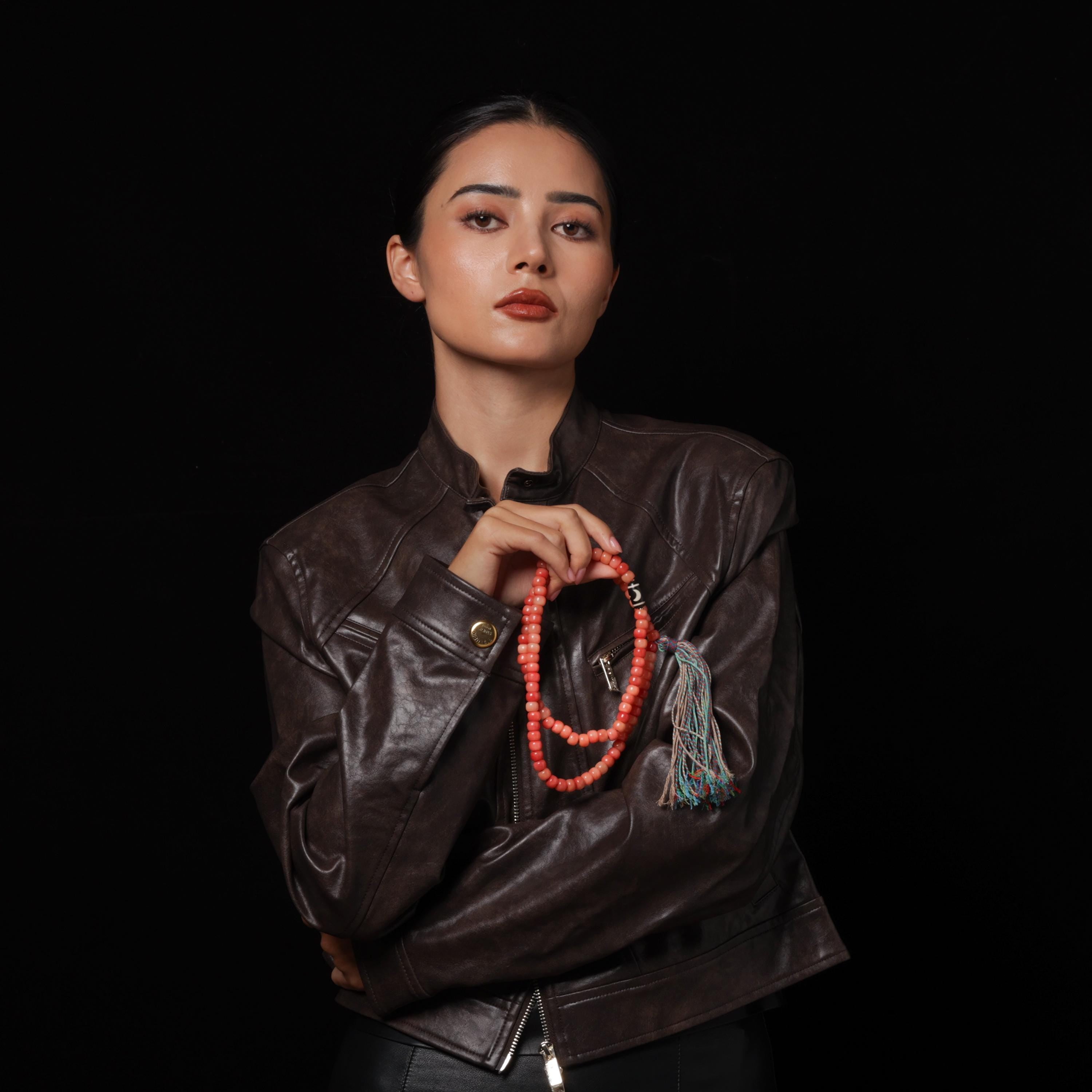 Bone Necklace 108 Dzi Mala Beads