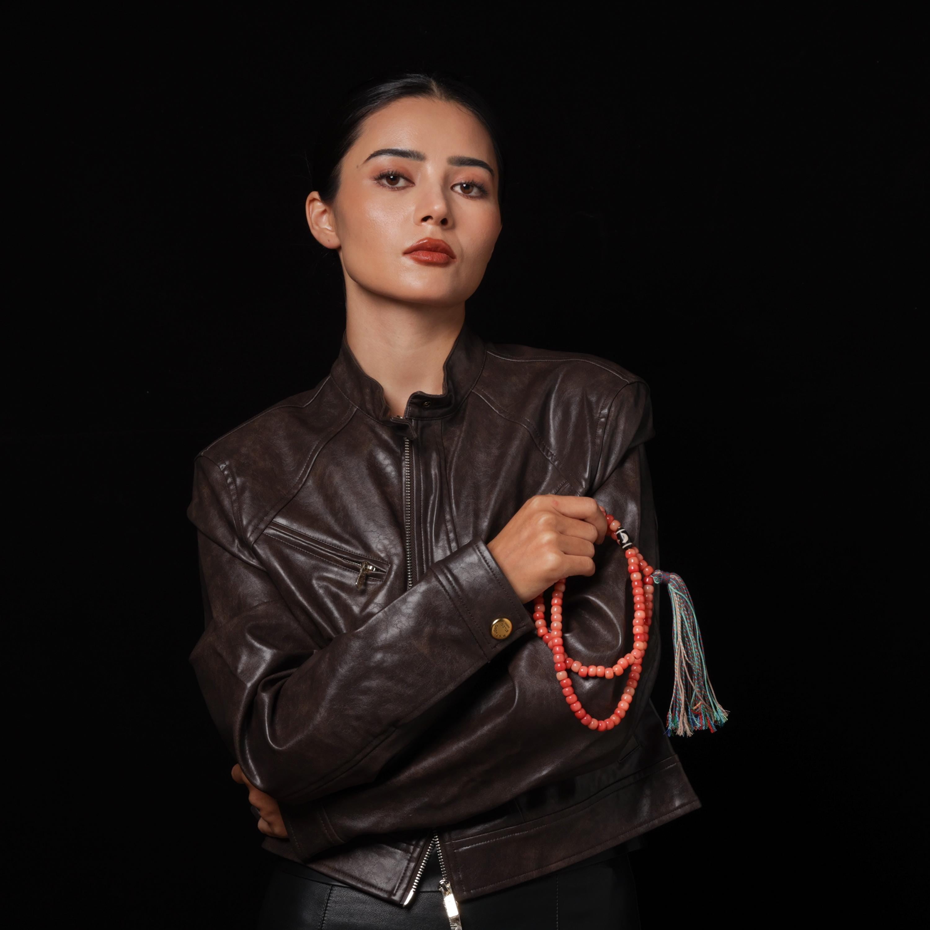 Bone Necklace 108 Dzi Mala Beads